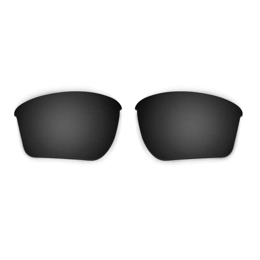 HKUCO For Half Jacket 2.0 XL Sunglasses Replacement Lenses Two Pairs Color Black/Emerald Green