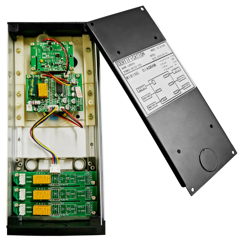 Imagem -05 - Sistema de Vídeo com Tela Tft de 4.3 Polegadas Campainha com Fio para Monitoramento de Casa e de Apartamentos Câmera de Visão Noturna com ir Tvl