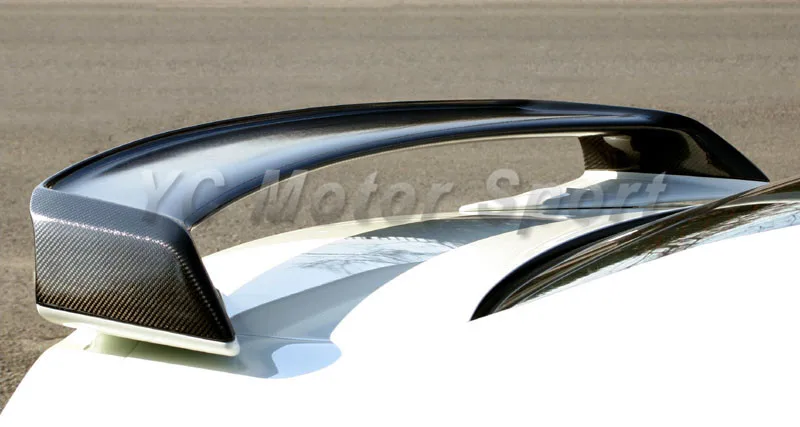 Car Accessories Carbon Fiber Mines Style Rear Spoiler without Base Fit For 2008-2020 R35 GTR Trunk Wing