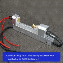 BF-30-60A autobloccante del dispositivo del supporto di batteria a quattro fili di CNC della lega di alluminio per 18650 26650 AA AAA