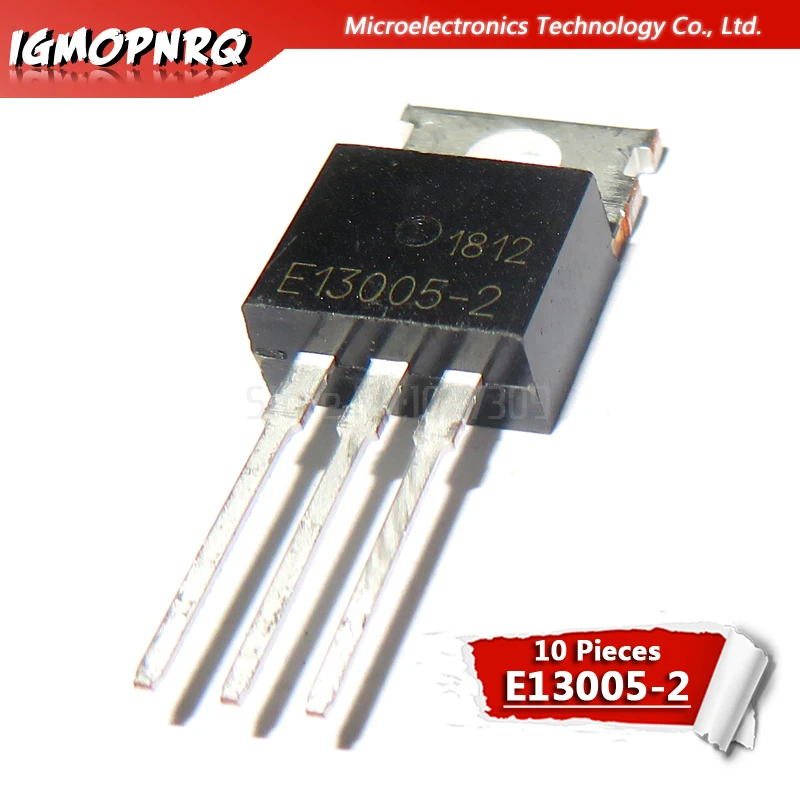 10PCS E13005-2 E13007-2 E13009-2 Transistor TO-220 TO220 E13005 E13007 E13009 MJE1305 MJE13007 MJE13009