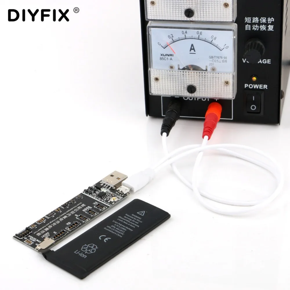 DIYFIX-لوحة تنشيط شاحن البطارية ، مصدر طاقة لهاتف iPhone 4-XR XS Max ، لهاتف Samsung xiaomi Huawei OPPO VIVO ZET