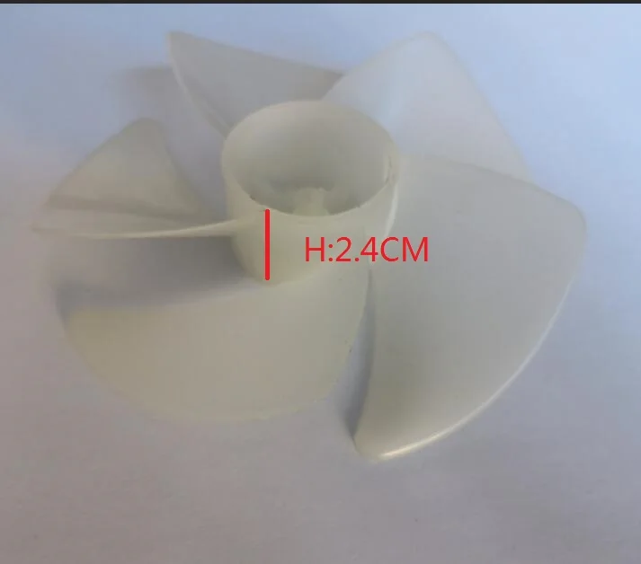 Microwave Oven Parts cooling motor fan blade 5-blade diameter 11.5cm