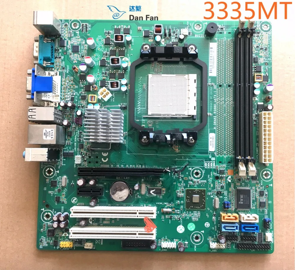 

660518-001 For HP Pro 3335 MT Motherboard H-DRAKE-RS880-uATX:1.00 AM3 Mainboard 100%tested fully work