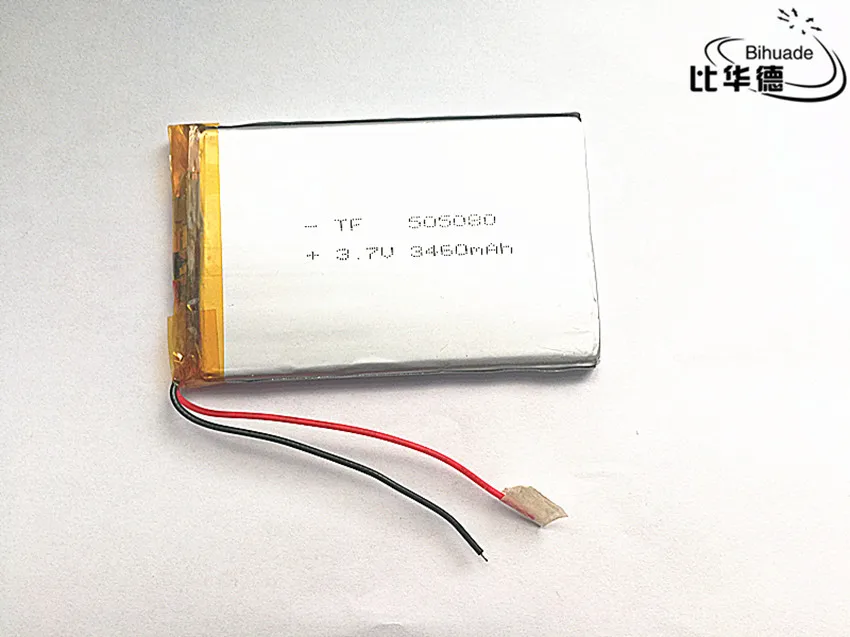 1 قطعة بوليمر بطارية 3460 mah 3.7 V 505080 المنزل الذكي ليثيوم أيون بطارية ل dvr mp3 mp4