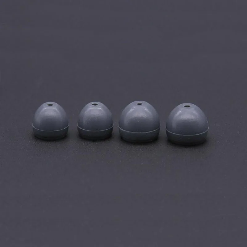 2ชิ้น/1คู่ซิลิโคนหูฟังอินเอียร์สำหรับ Shure เอียร์บัดแผ่นรองหูหมวกปลายหูฟังหูฟัง