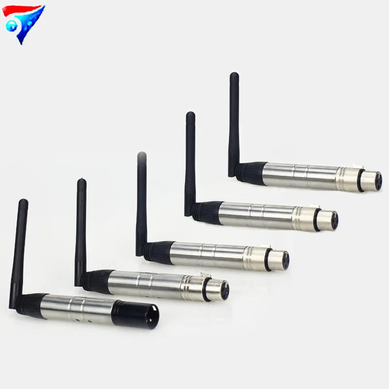 5pcs/lot DMX512 DMX Dfi DJ Wireless System Receiver And Transmitter 2.4G For LED Stage Light LED Light Control