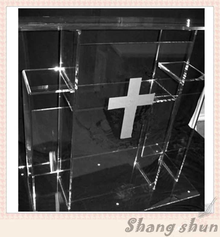 

Large Luxury Acrylic Podium Pulpit Plexiglass Podiums Lectern Acrylic Church Podiums Perspex Lectern Acrylic Church Pulpit