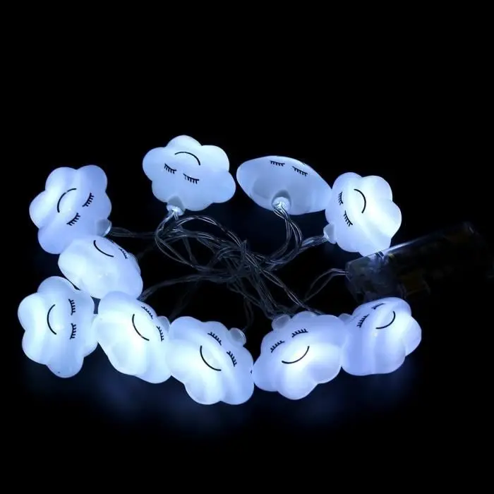 LED Cloud String ไฟแบตเตอรี่ Powered ในร่มแสงสำหรับ Garden, Party,งานแต่งงาน,ห้องนั่งเล่น,garland Home Decor