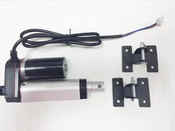 Low Noise Electric Linear Actuator 12v 100mm 4 inch Stroke 600N 132LBS 3mm/s Linear Actuator Motor for Power Sunroof