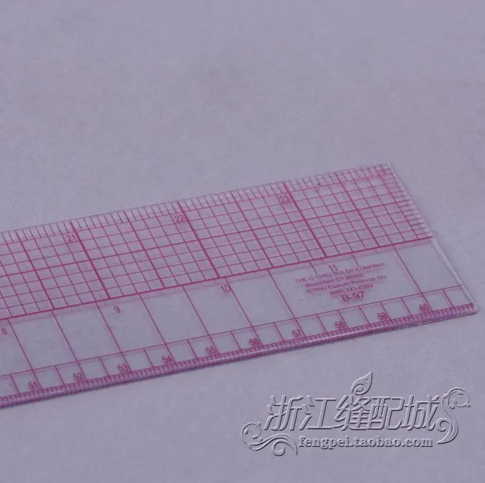 Garment -making Plate Drawing Feet Foot Versatile built- Scale Grading Scale Garment 61CM B97 Metric Ruler