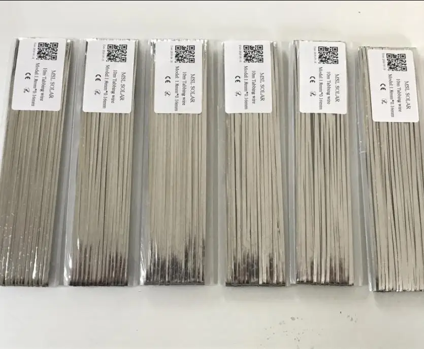 ALLMEJORES 6 قطعة x 10m 200ft الشمسية الجدولة سلك حافلة بار Ribbion ل DIY الشمسية لوحة ربط