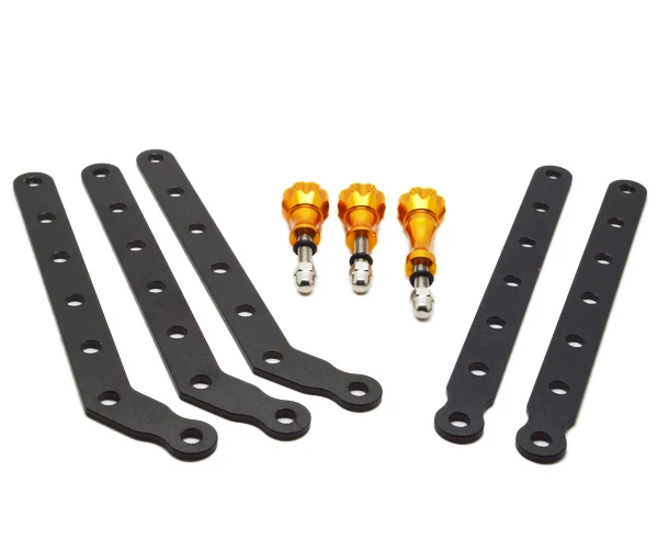 Orbmart Hợp Kim Nhôm Nối Dài Tay Gắn Vít Cho GoPro Hero 8 7 6 5 4 Xiaomi Yi SJCAM SJ6000 SJ7000 thể Thao Camera Hành Động