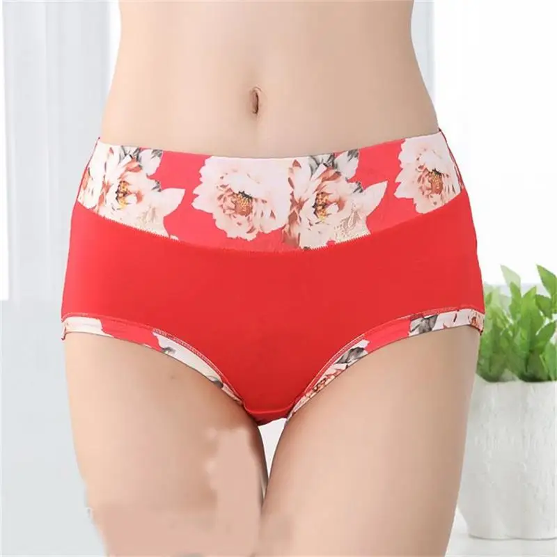 New Underwear Women Floral Panties Print Women\'s Panties Shorts Breifs Sexy Lingeries Female Panties Cotton Underwear For Women