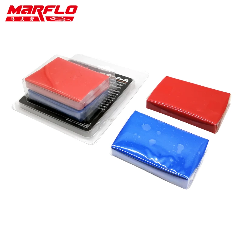 Marflo King Car Cleaning Detailing Magic Clay Bar Car Wash Mud Auto Detail Bar Fine Grade Wash Tools Vehicle