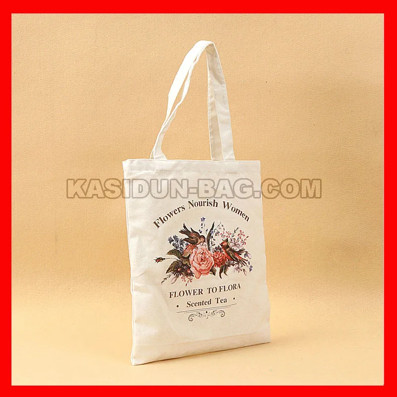 Personalized Reusable Canvans Tote Cotton Shopping Bags with Custom Logo Printed 100Pack