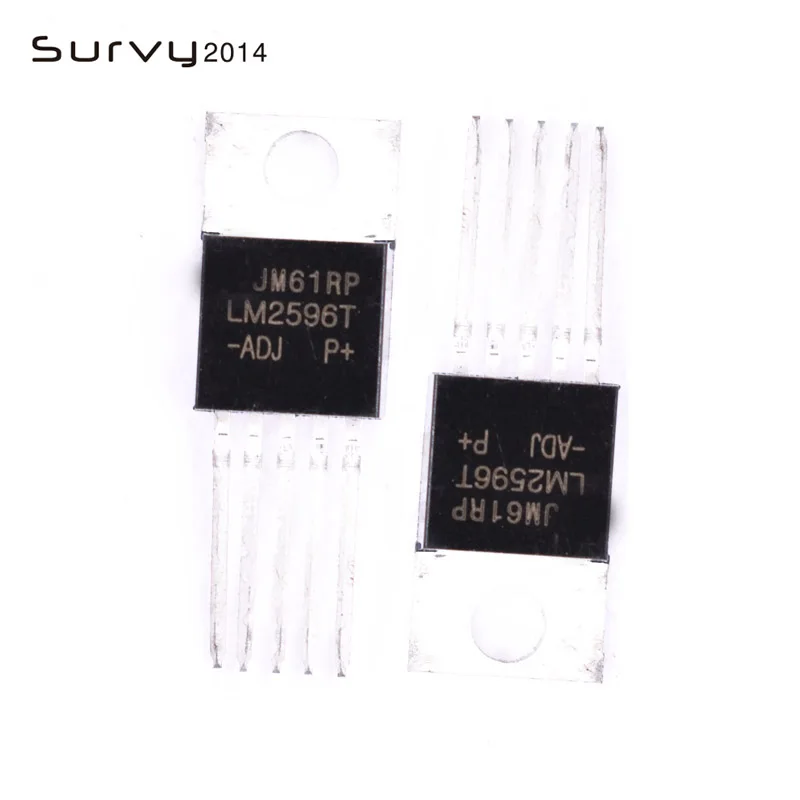 5PCS IC LM2596T-ADJ LM2596 TO-220 Voltage Regulator 3A Adjustable NEW