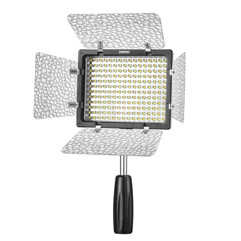 Yongnuo-Lampe vidéo LED, YN160 III, CRI95 + 5500K, bicolore 3200-5500K, luminosité variable en continu, révélateur de caméra