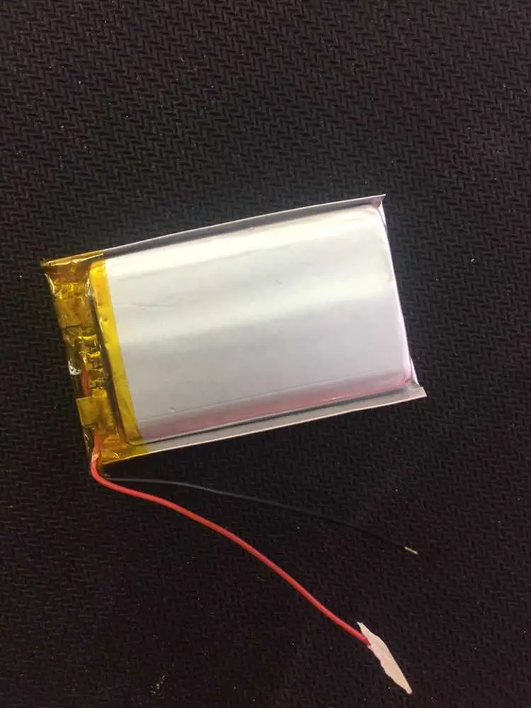 3.7V polymer lithium battery, 103050 1400mAh MP3/4 remote control aircraft, old type small cloth sting battery Rechargeable Li-i