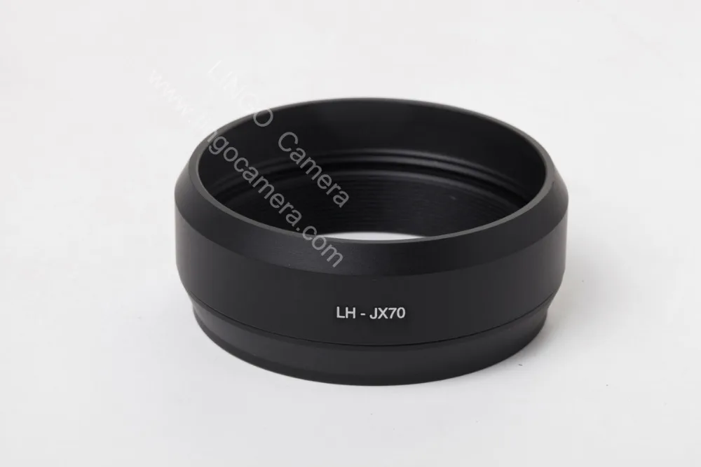 Cubierta adaptadora de Metal para lente de Fujifilm X70, anillo adaptador de 49mm, LH-JX70, LC4140