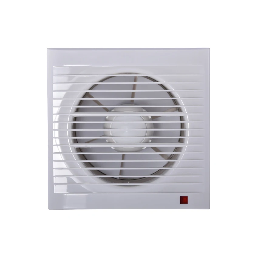 Mini ventilador de ventana de pared de 6 pulgadas, extractores de cocina para baño, inodoro, instalación de ventilador de escape, tamaño del Panel de Windows 200*200MM KHG-150