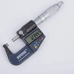 0.001mm Digital Micrometer 0-100mm Electronic Outside Micrometers Chrome Plated Caliper Gauge Measuring Tools 0-25-50-75-100mm