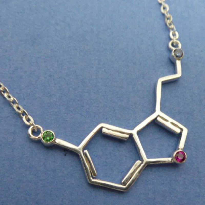 Dapomine Love Molecule Necklace