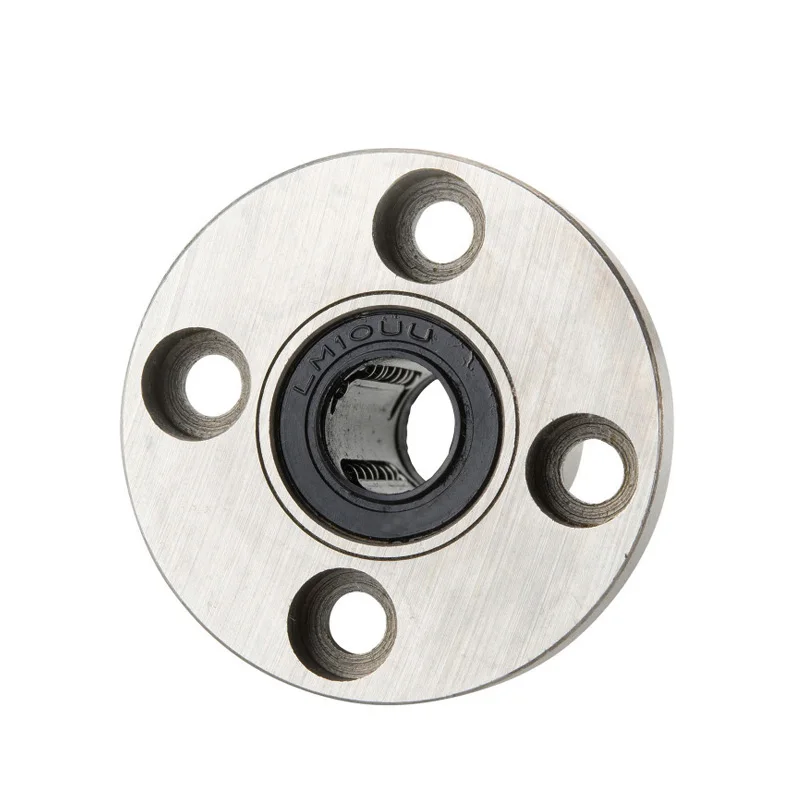 Circular Flange Linear Motion Bearing LMF6 LMF8 LMF10 LMF12 LMF16 LMF20 LMF25 LMF30 LMF35 LMF40