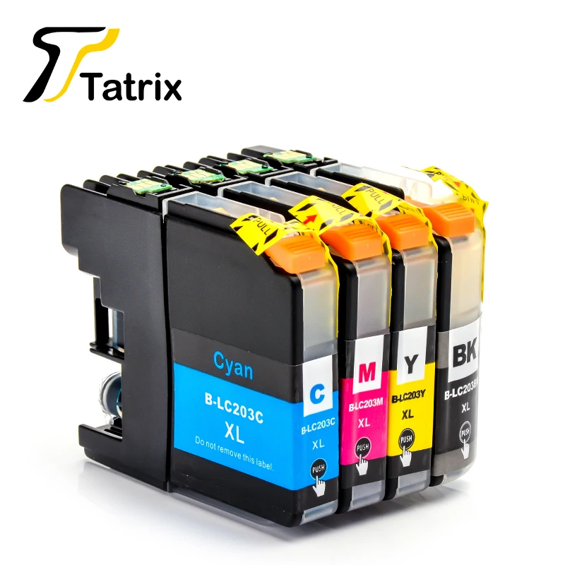 Tatrix For Borther 203XL  LC203 LC203XL Ink Cartridge For Borther MFC-J4320DW/J4420DW/J4620DW /J5520DW/J5620DW/J5720DW/ J460DW