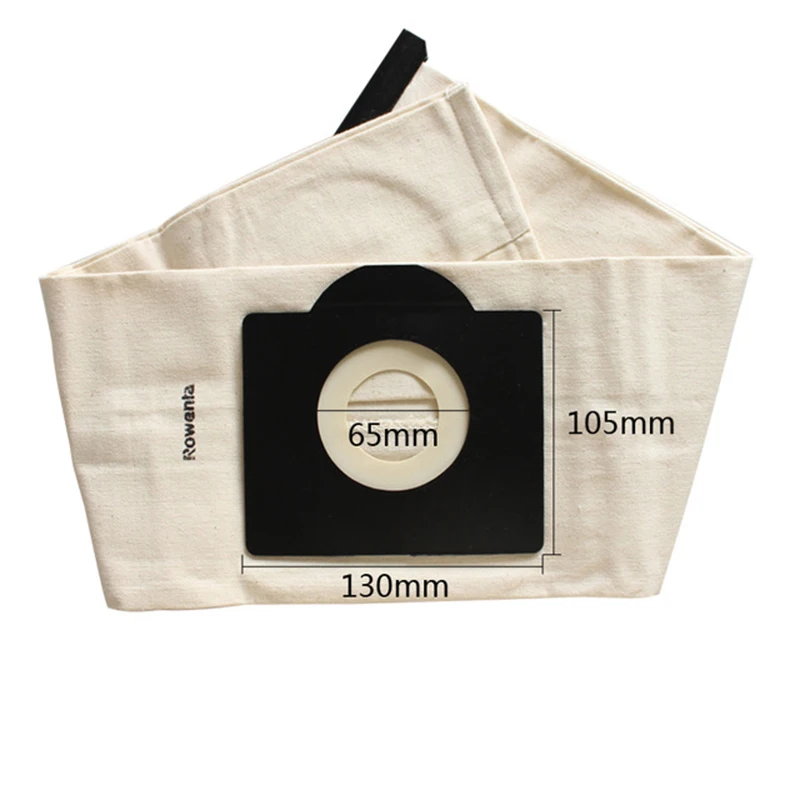 Universal Vacuum Cleaner Bags Washable Dust Bag for Rowenta ZR814 Karcher HR6675 Reusable Dust Bag drop Shipping