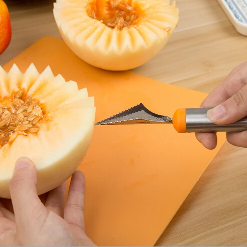 100pcs Multifunctional fruit vegetable tools carving cutter melon scoops ballers stainless steel kitchen gadget accessories