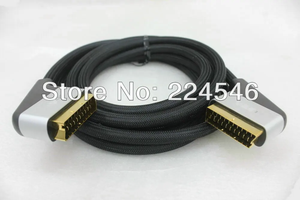 Genuine VMC-E2150C - 5m High Quality SCART Video Cable