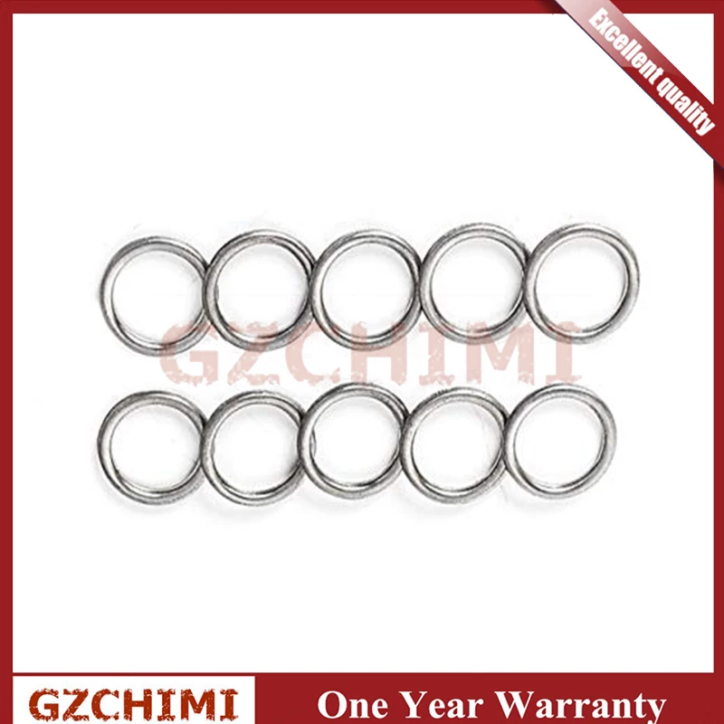 11126-AA000 11126AA000 10Pcs New Metal Oil Drain Plug Crush Washer Gasket Set for Subaru 1985 1986 1987 1988 1989 1990-2018