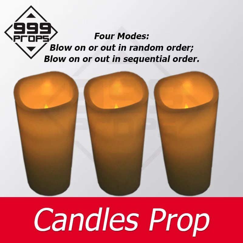 Blow Candle Prop Escape Room Prop Blow Candle in order to open mag lock Escape The Room mechanism devices 999PROPS