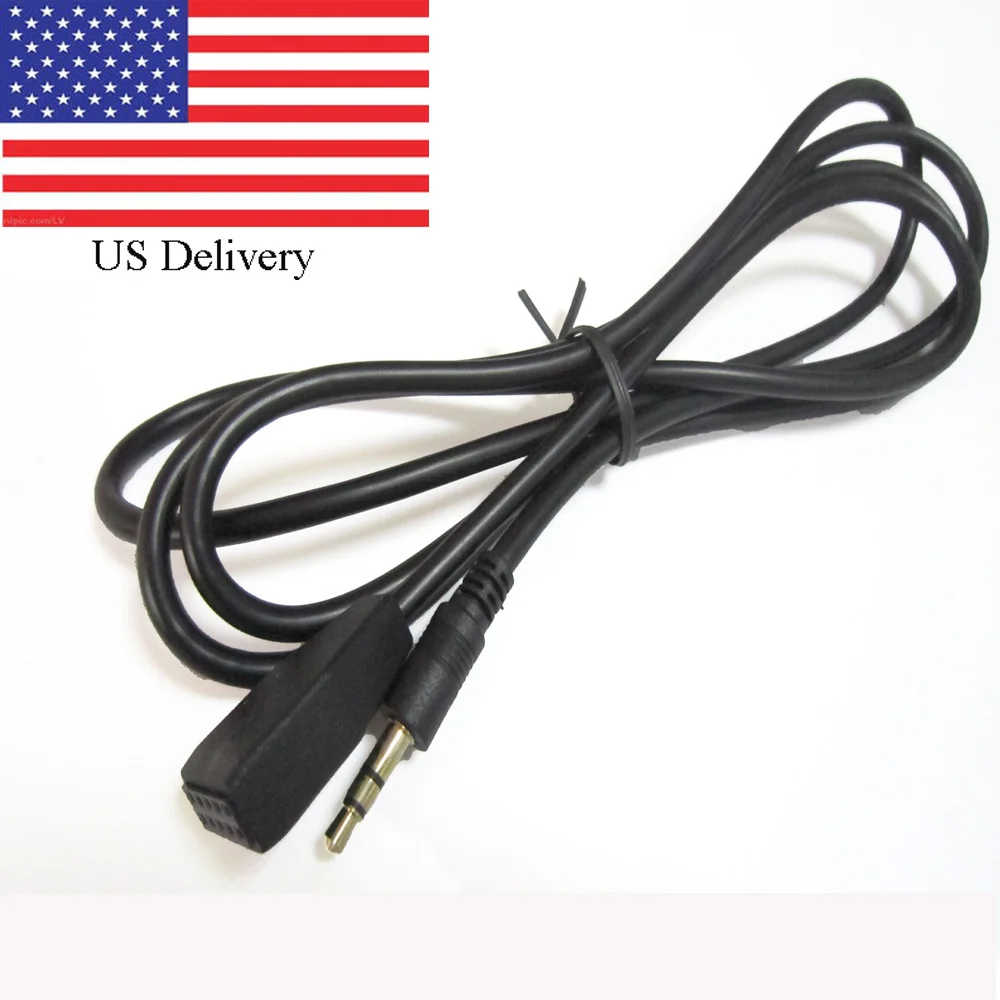 

free shipping!! 3.5MM AUX Radio Adapter Cable for BMW E46 3 Series CD Charger iPod iPhone MP3 Car Charge