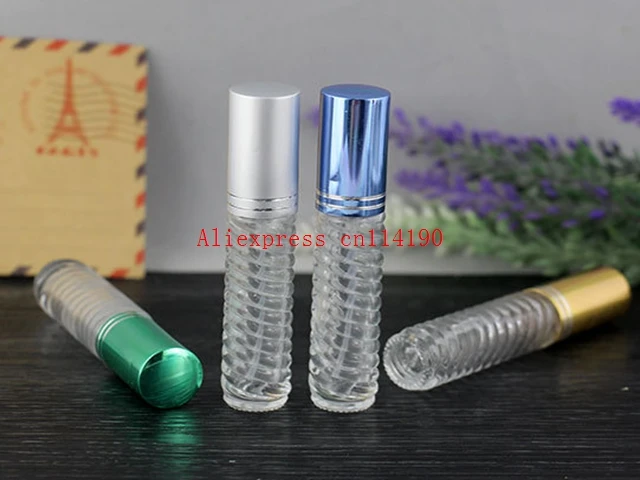 Wholesale 500 pcs/lot 5ml Empty Glass Spray Perfume Bottle Mini Atomizer Women Makeup Container Refillable bottle