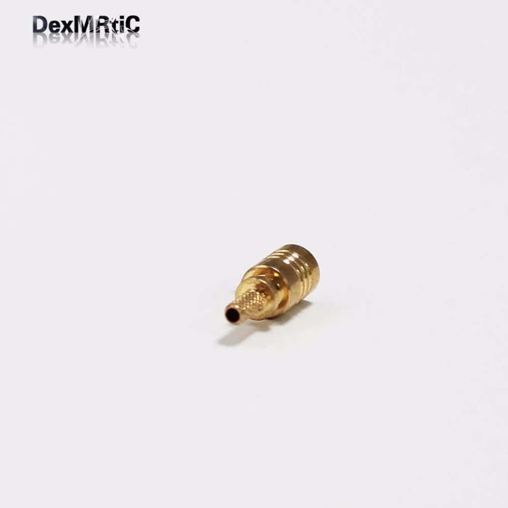 1 pc Baru SMB Perempuan RF coax Connector Crimp Untuk RG316, RG174, LMR100 Lurus Goldplated Grosir