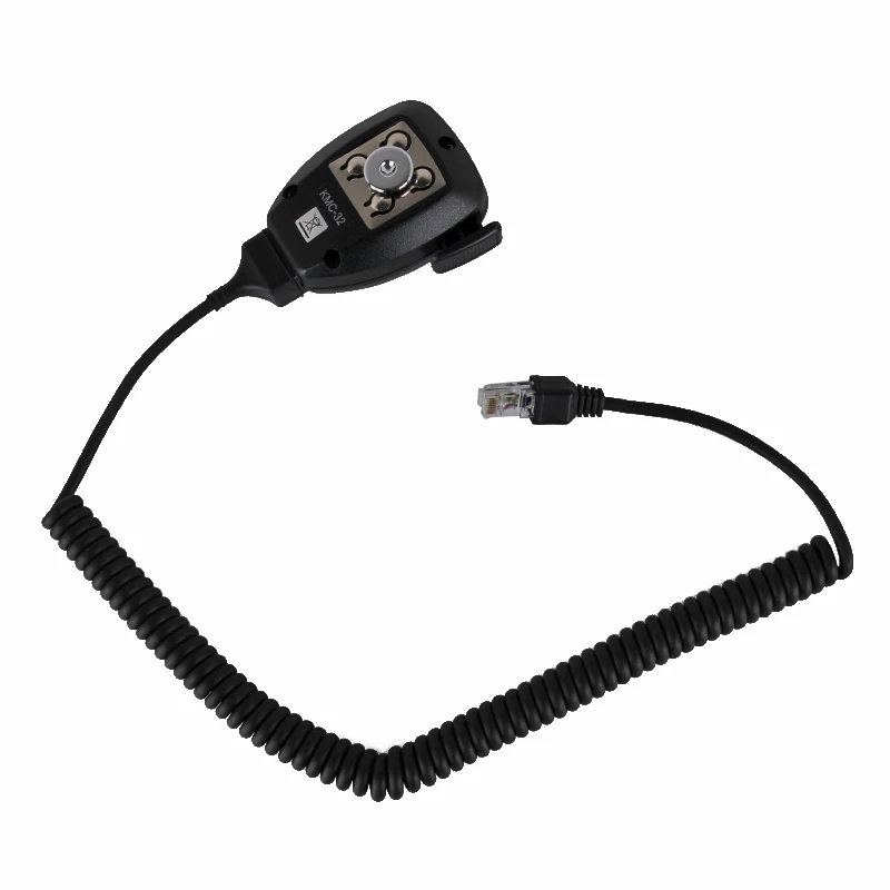 Mic KMC-32 Loa Micro Handfree Di Động Với Kỹ Thuật Số Bàn Phím Cho Máy Bộ Đàm Kenwood Phát Thanh Xe Hơi TM281 TM481 TM471 TM271 8 Chân