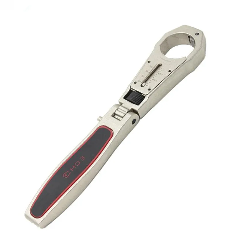 XLTOWN 180 folding ratsche 25mm multi-funktion klapp schlüssel einstellbare ratsche manuellen werkzeug einstellbar wrench