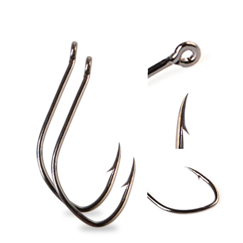 FTK Wide Gap Ringed Eyed AJI Fishing Hooks From JAPAN For Perch High-carbon Steel Barbed 7-10 Pcs / Lot Size2-14#  Needle Point