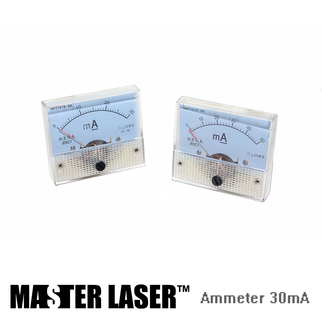 40w 60w 80w  CO2 Laser Cutting Machine DIY PART 30mA Ammeter