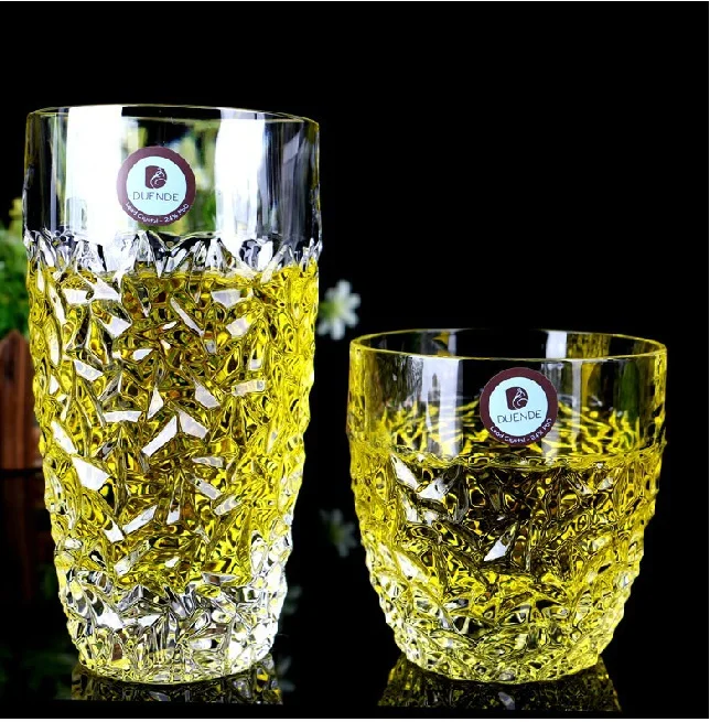 High-grade lead-free crystal whiskey glass the glass liquor beer glass Imported from