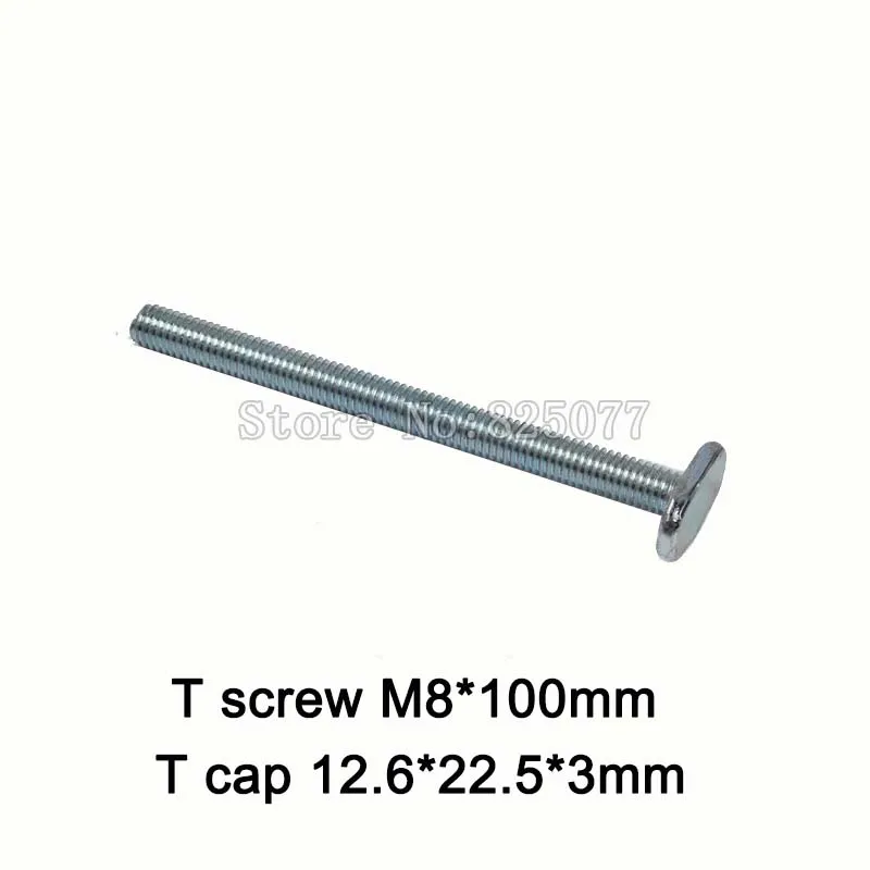 M8x100mm T-nut for Woodworking Jigs SET of 10PCS KF726