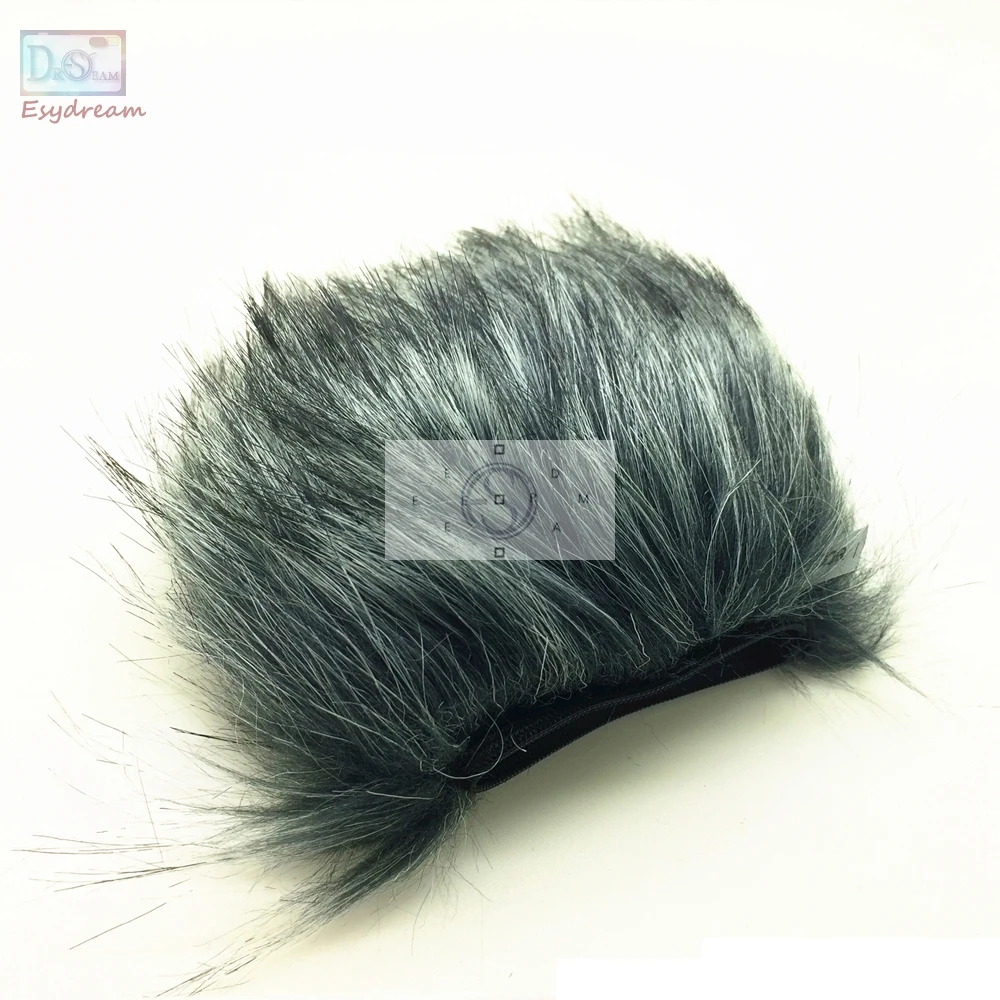 ميكروفون في الهواء الطلق فروي غطاء الزجاج الأمامي إفشل الزجاج الأمامي للتكبير H4N Boya V02 ميكروفون ديدكات الرياح درع