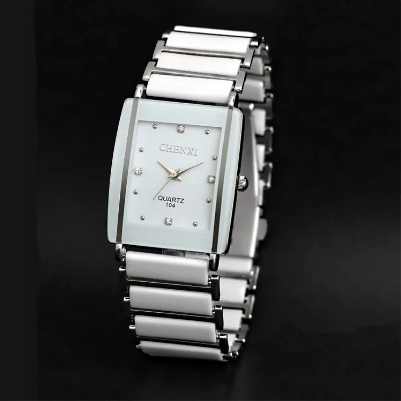 Top Luxury Brand Chenxi Watch Fashion Rectangle Watches Mens Watches Womens Watches Lovers Watches Quartz horloge mannen