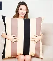 Largesize Colorful Vertical strip pillowcase 65x65cm cushion cover Oversized