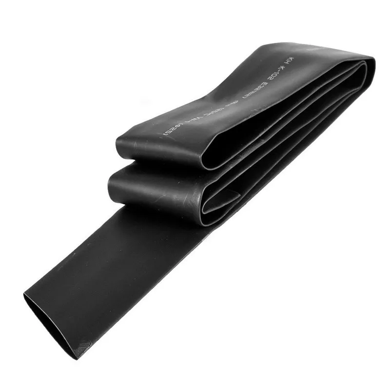25mm dia.  Diametro termorestringibile tubo shrink tubing 1 metro 3.28ft colore nero
