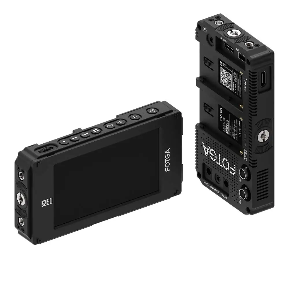 Fotga DP500IIIS A50TL 5 "FHD vídeo en cámara pantalla táctil Monitor de campo 3D LUT ,700cd/m2,HDMI-compatible 4K para A6500