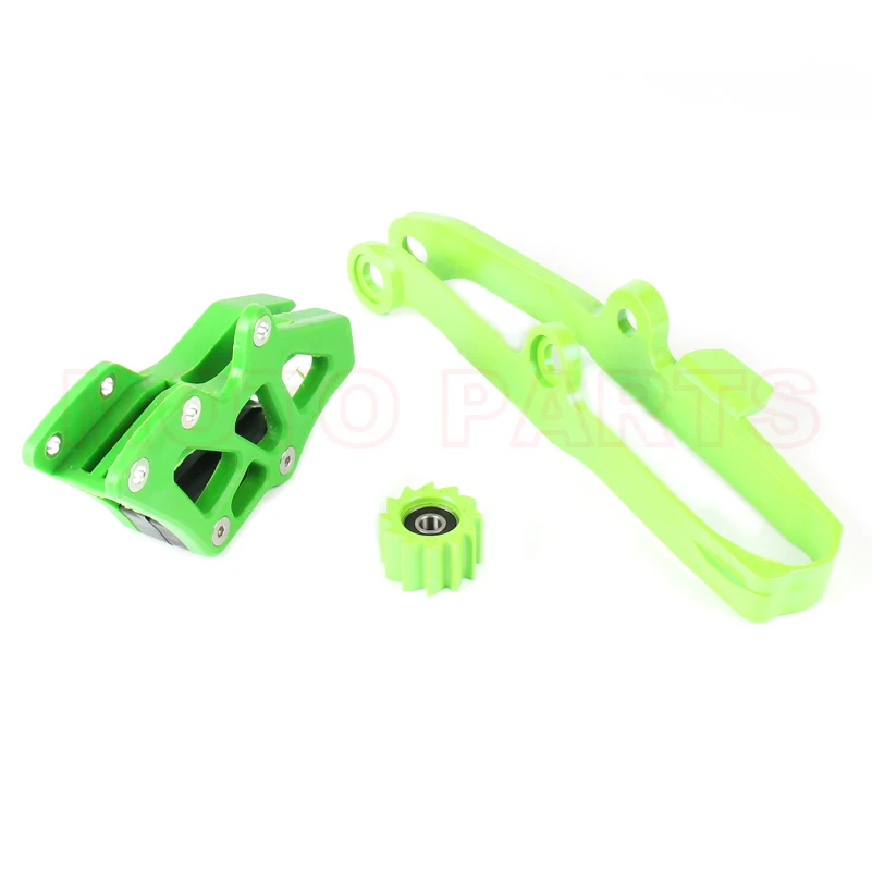 

Chain Guide Guard Swingarm Chain Slide Slider Roller Tensione Guide Cover Kit For KX250F KX450F 2009-2015