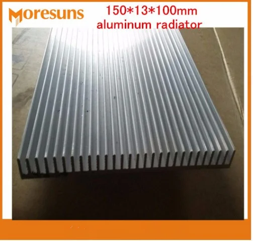 2pcs/lot Custom length Cooling plate 150*13*100mm aluminum radiator width 150mm,high13mm,length 100mm heat sink